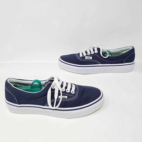 Vans Era Navy Blue Canvas Low Top Skate Sneakers Mens 6.5 721565 - Picture 11 of 16